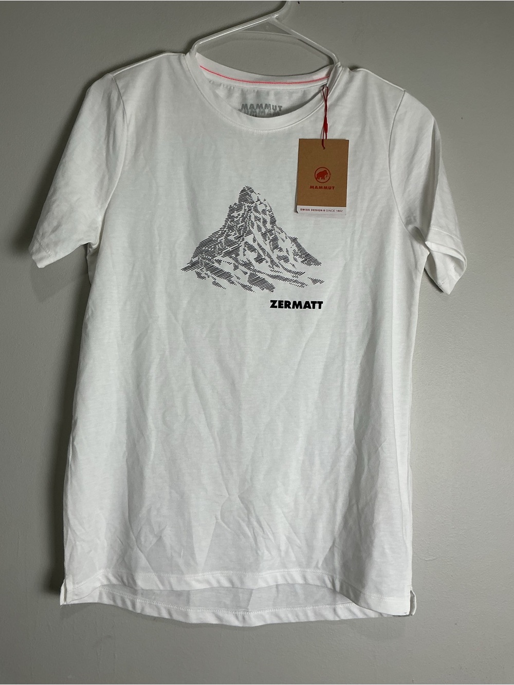 Mammut White Zermatt Mountain Tee